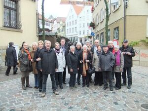 Ein Teil der Reisgruppe