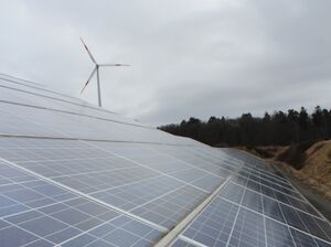Wind und Sonne sind die Hauptenergielieferanten in Morbach
