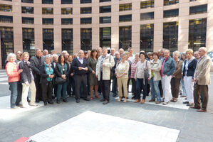Die Reisegruppe mit Jutta Steinruck