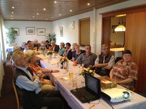 Die AG 60plus ist eine sehr diskussionsfreudige Seniorengruppe