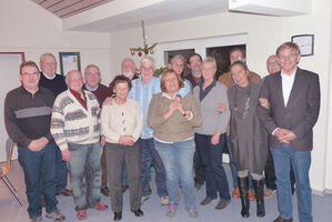 Der neu gewählte Vorstand und Gründungsmitglieder