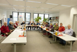 Die Mitglieder des Landesvorstandes der AG 60plus bei der Klausurtagung