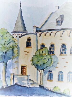 Kyburg, bei Kirn; Künstler: Klaus Holler