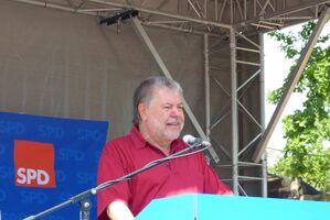 Kurt Beck bei seiner Rede