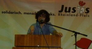 Andro Scholl, der neue Landesvorsitzende der Jusos RLP