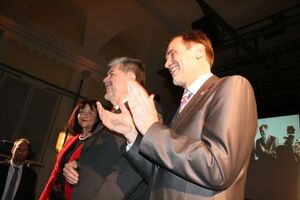 Theresia Riedmaier, Kurt Beck und Wolfgang Schwarz