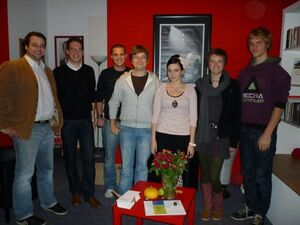 Dirk, Alexander, Florian, Markus, Farina, Laura und Niklas